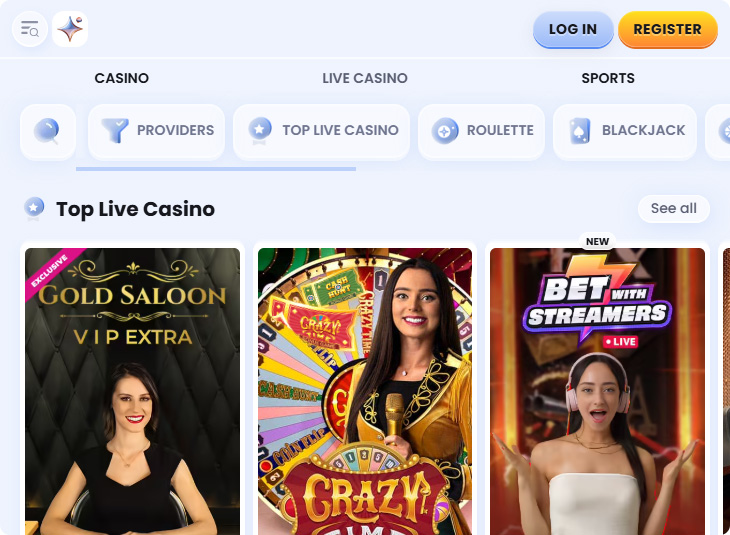 CasinoLab Live Casino Games