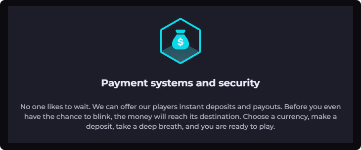 Katanaspin Casino Payment Methods