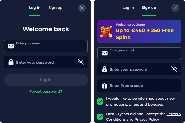 NineWin Casino Login and Registration