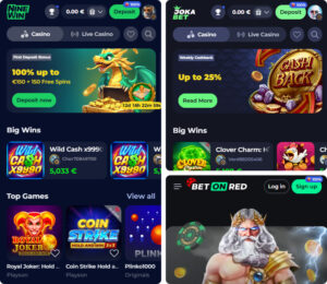 NineWin Casino Sister Sites