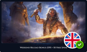 Cazeus Weekend Reload Bonus