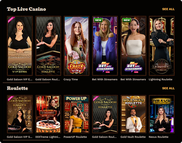 FatPirate Live Casino Games