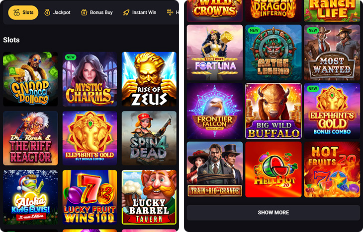 Amonbet Slots