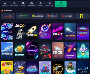 BetNuvo Game Variety