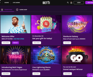 Betti Casino Promotions