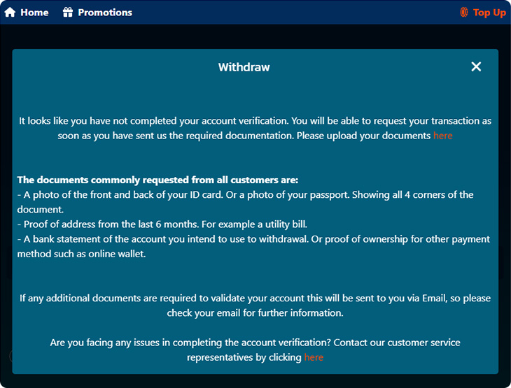 Bof Casino Withdrawal Methods