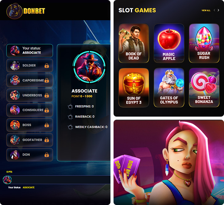 Donbet Features