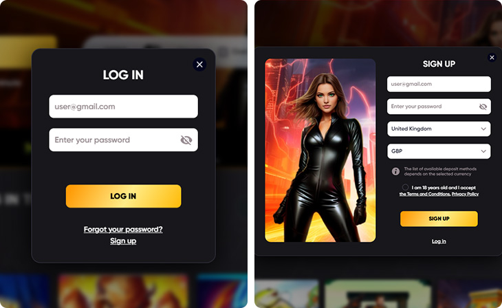 FlashDash Login and Registration