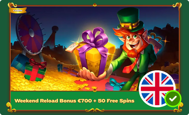 Greenluck Casino Weekend Reload Bonus