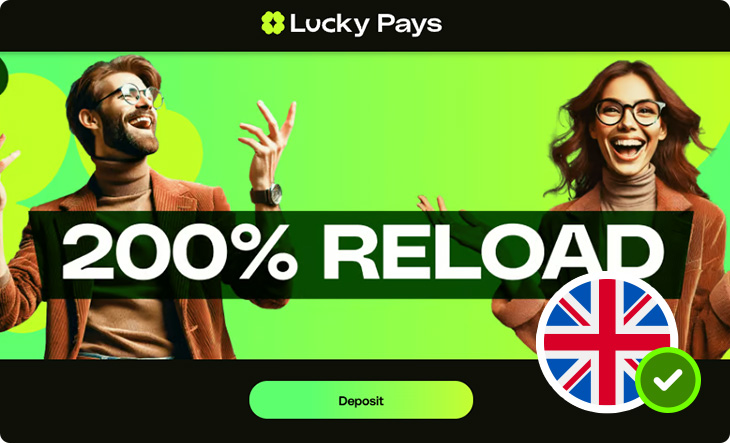 Lucky Pays VIP Reload Bonus