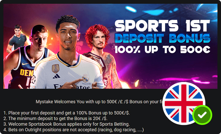 Mystake Sports Welcome Bonus