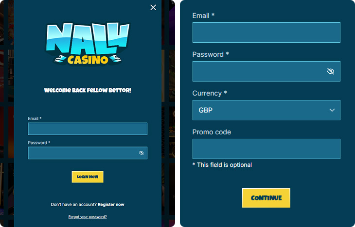 Nalu Casino Login and Registration