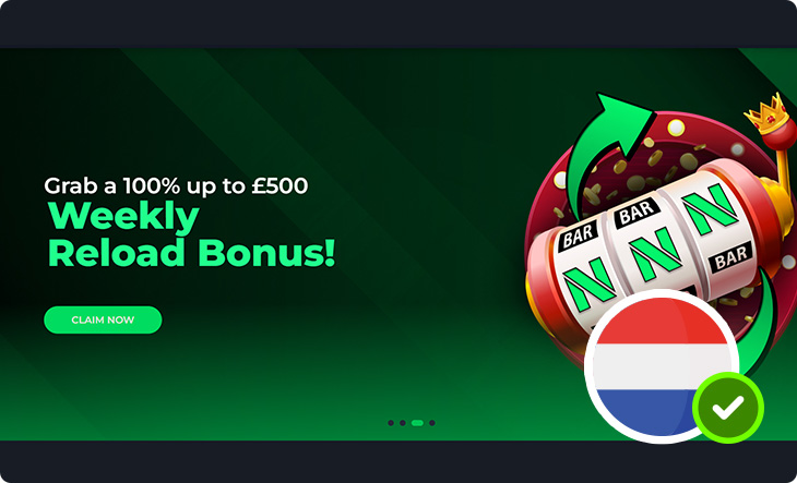 NationalBet Casino Weekly Reload Bonus