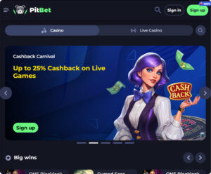 PitBet Layout