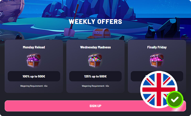 Seven Casino Weekly Reload Bonus