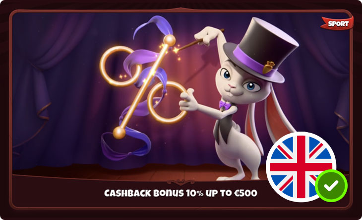 Magius Cashback Bonus