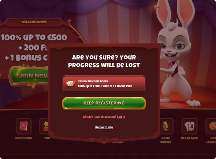 Magius Casino Registration