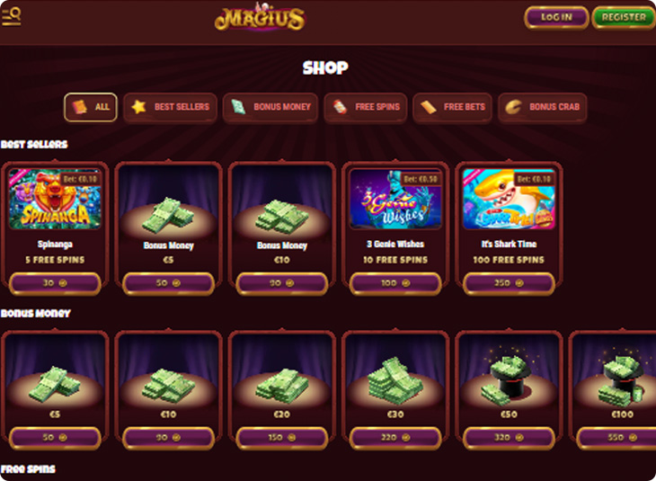 Magius Casino Shop