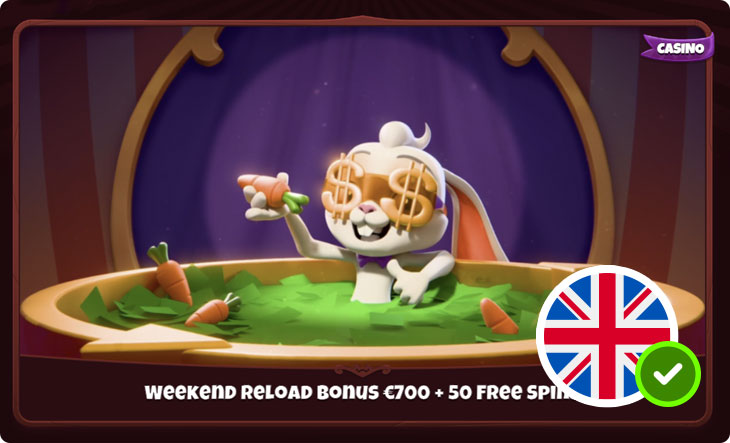 Magius Weekend Reload Bonus