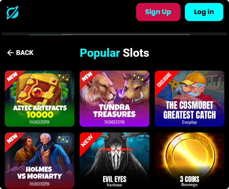 Cosmobet Slots