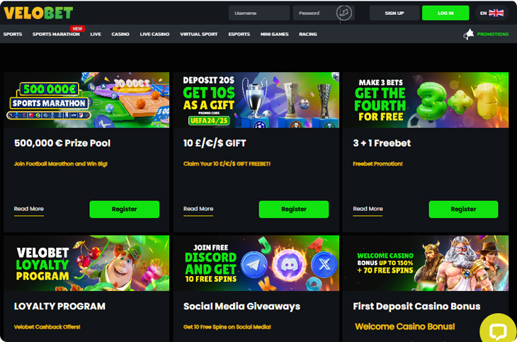 Velobet Casino Promotion