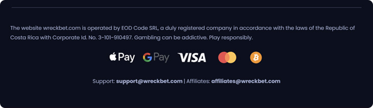 WreckBet Payments