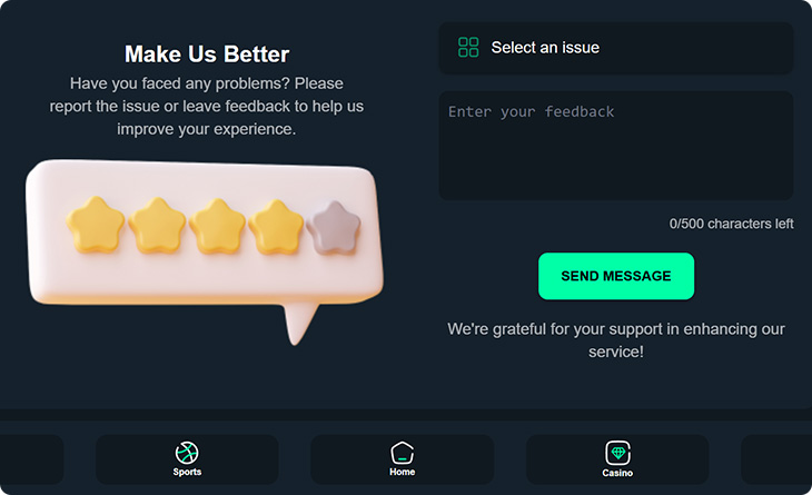 ZoloBet Casino Customer Support