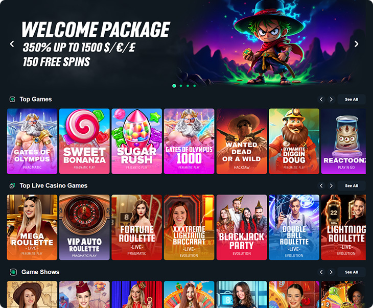ZoloBet Casino Design