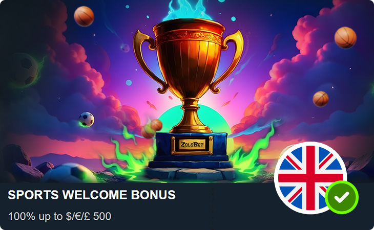 ZoloBet Casino Sports Welcome Bonus