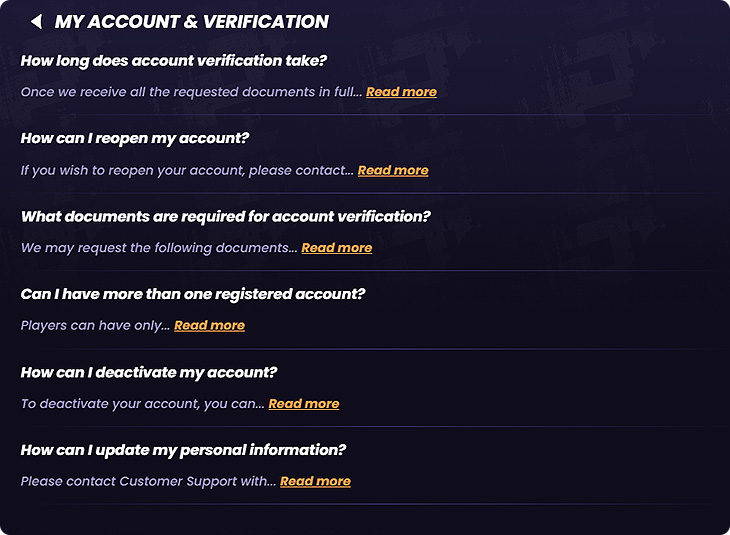FunBet Casino Verification