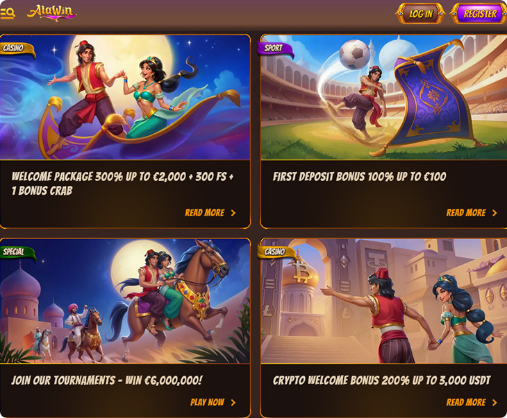 Alawin Casino Promotions